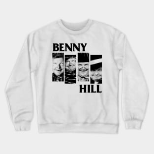 Benny Hill -- Punksthetic Fan Art Crewneck Sweatshirt